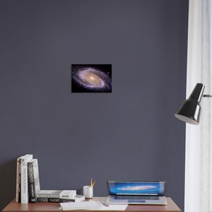 Pôster da Galáxia Ursa Maior: Impressão do Telescópio Hubble imagem 2