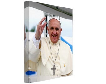 Pope Francis Canvas Print: Catholic Art, Ready to Hang