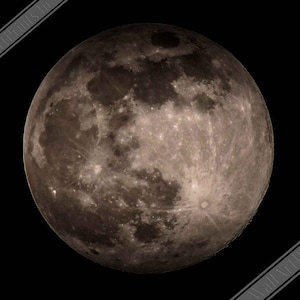 Full Moon Poster, Lunar Artwork, Full Moon Print UK, EU USA Domestic Shipping