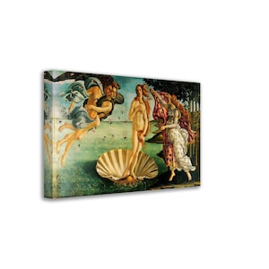 Geburt der Venus Leinwand Druck, Sandro Botticelli 1480 - Geburt der Venus Leinwand - Geburt der Venus Botticelli