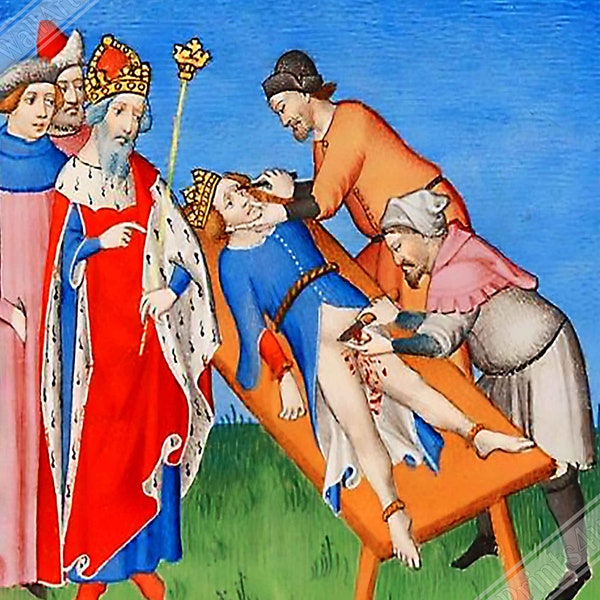 Medieval Torture Poster Castration Blinding Brutal Medieval Torture Print UK, EU USA Domestic Shipping