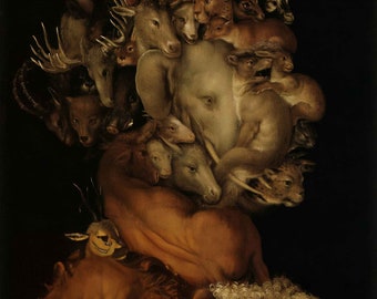 Giuseppe Arcimboldo Poster the Four Elements fire Poster - Etsy