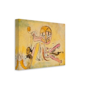 The Hypocrites Canvas Print, Abstract Art Canvas, Paul Klee, The Hypocrites Canvas UK, EU USA Domestic Shipping