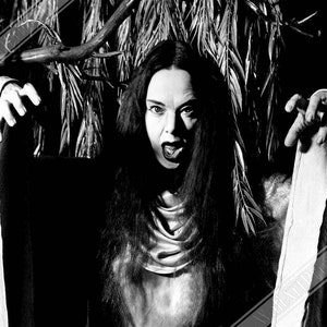 Poster vintage di Vampiri, poster di Carol Borland, stampa di Mark Of The Vampire, spedizione nazionale nel Regno Unito, UE e USA