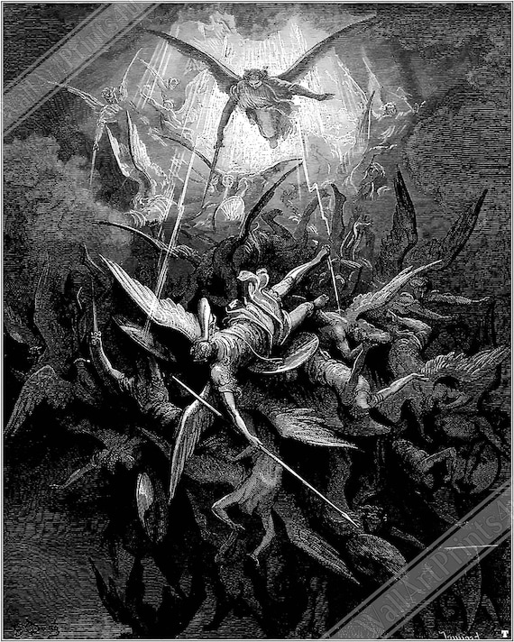 Gustave Dore Paradise Lost Wallpaper