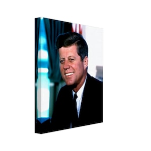 John F Kennedy Canvas, 35th President Of These United States, John F Kennedy Canvas Print