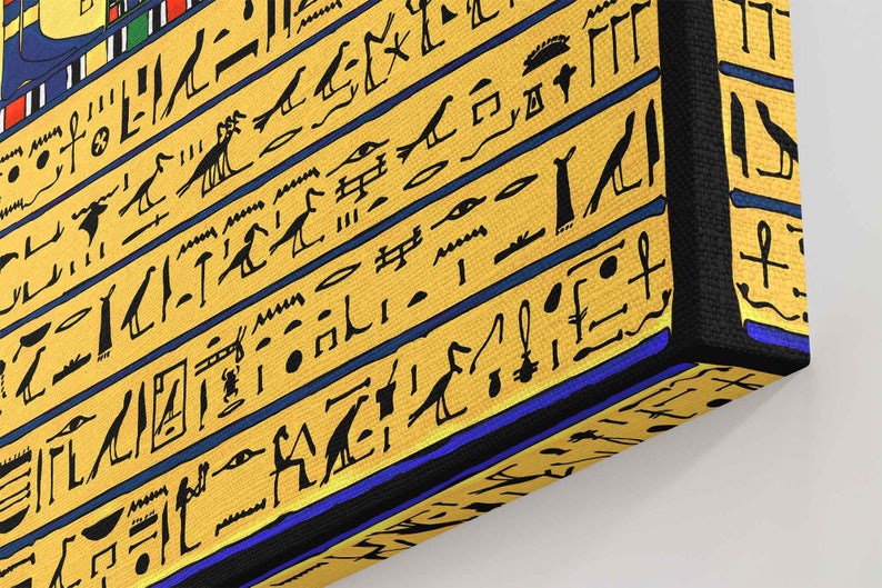 Stele Of Revealing Canvas, Aleister Crowley Book Of The Law Picture, Ankh Ef En Khonsu image 5