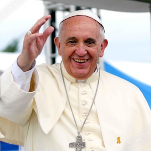 Poster di Papa Francesco, Jorge Mario Bergoglio - Stampa di Papa Francesco Regno Unito, UE USA Spedizione nazionale