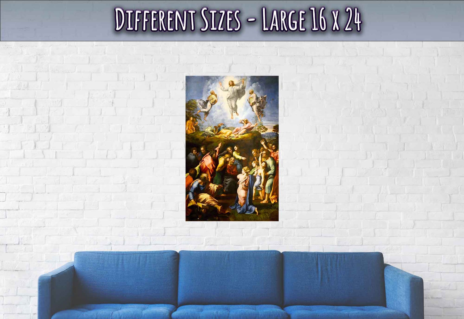 Transfiguration Poster Raphael's Transfiguration Poster: Renaissance Masterpiece Art Print ...