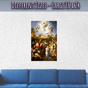 Transfiguration Poster by Raphael Around 1520 - Etsy