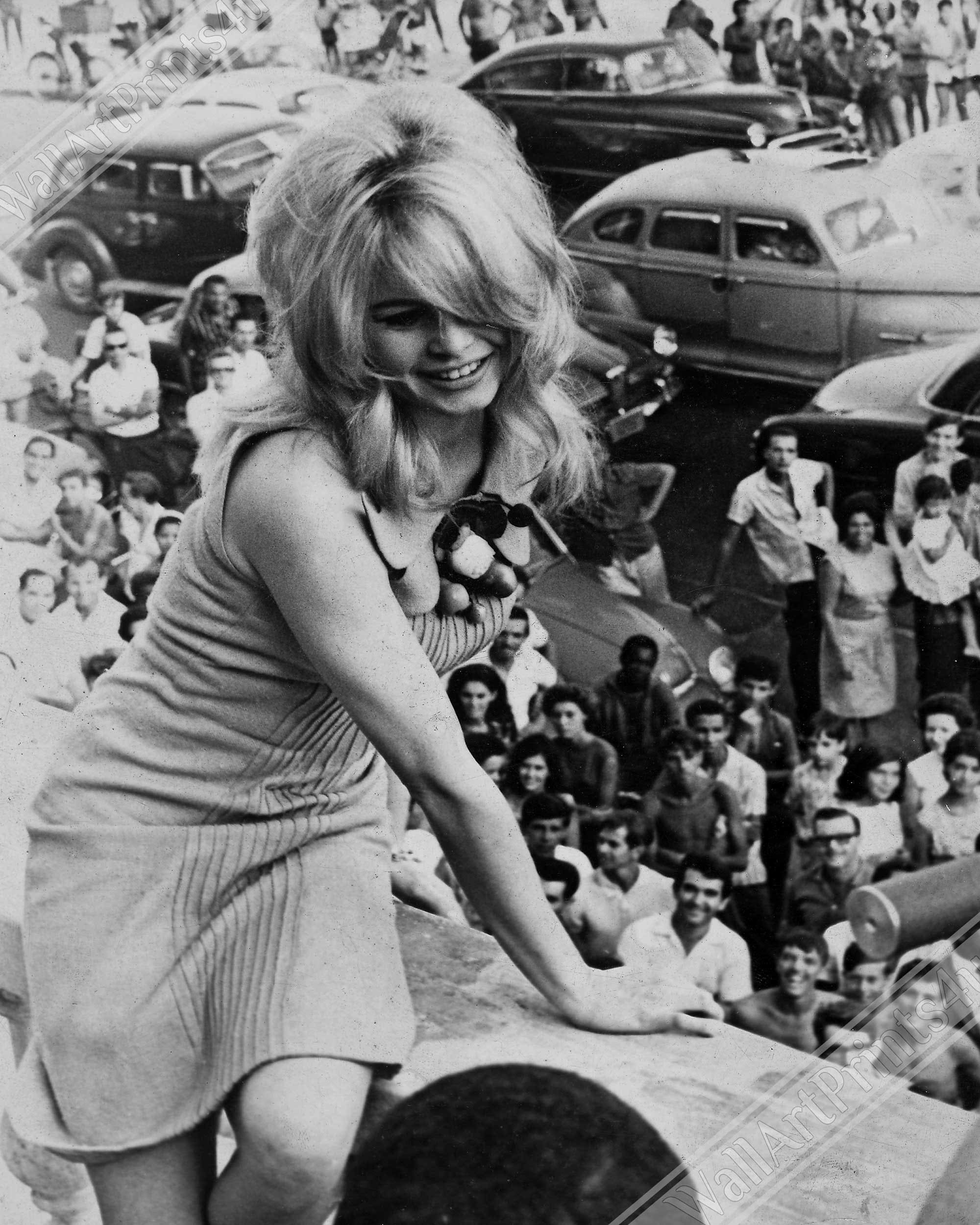 Brigitte Bardot Vintage Photo Poster: 1964 Brazil Print - Etsy