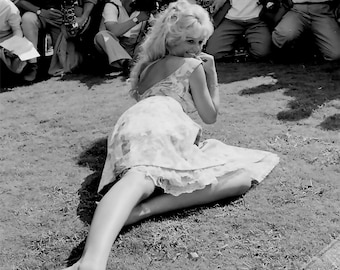 Brigitte Bardot Vintage Photo Poster: Venice, 1958
