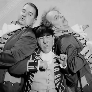 Three Stooges Poster, Nyuk Nyuk Nyuk, Vintage Photo, 3 Stooges Poster, Silver Screen Stars UK, EU USA Domestic Shipping