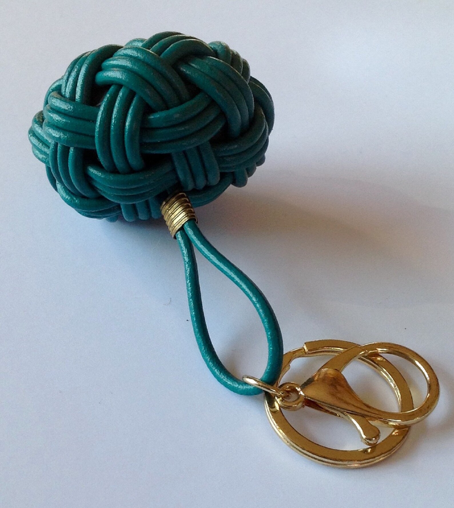 Handmade Nautical Floating Key Chain Sailor's Knot Key Etsy