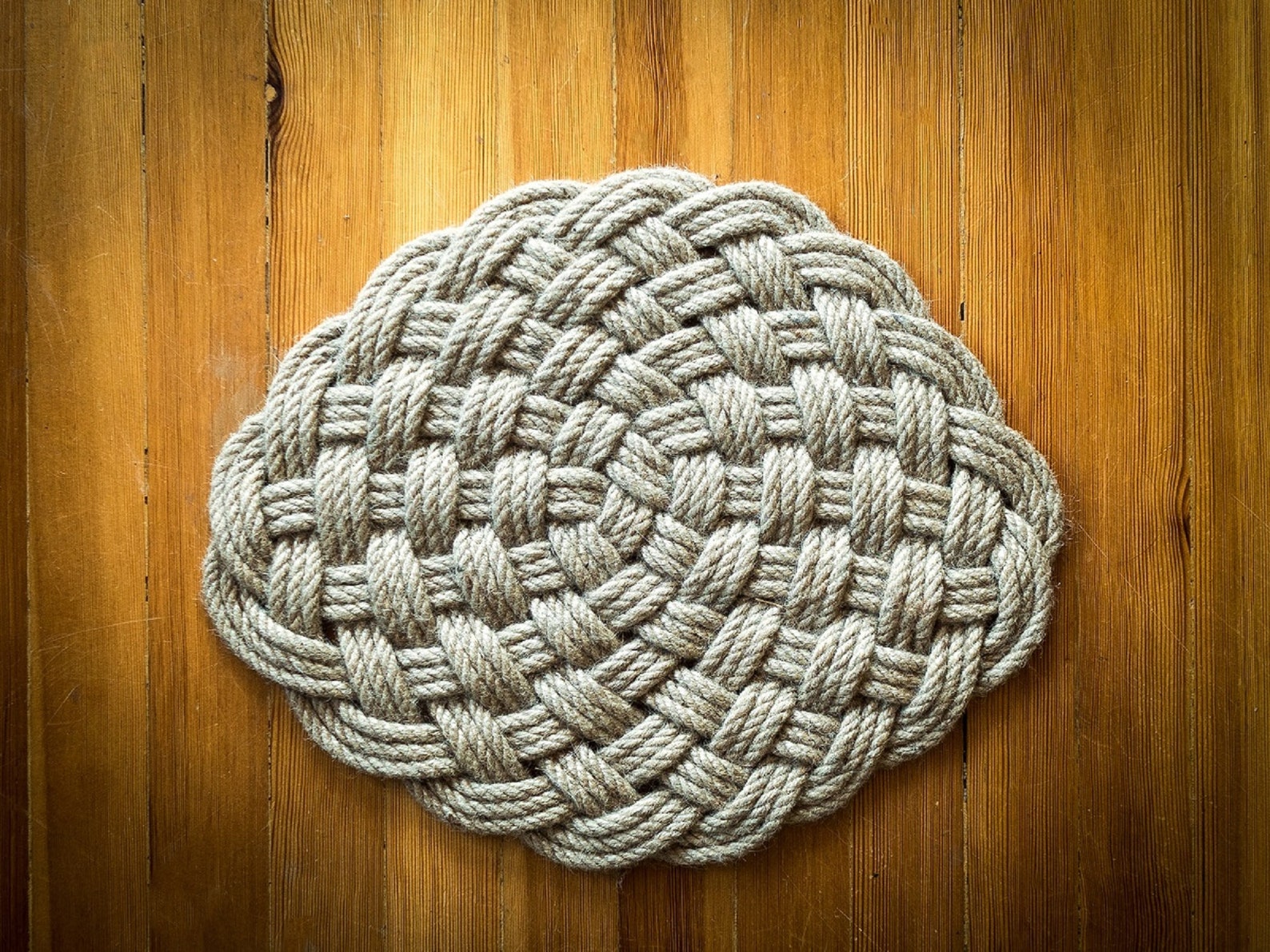 Large Nautical Rope Bowl Handmade Nautical Decor Nautical Etsy