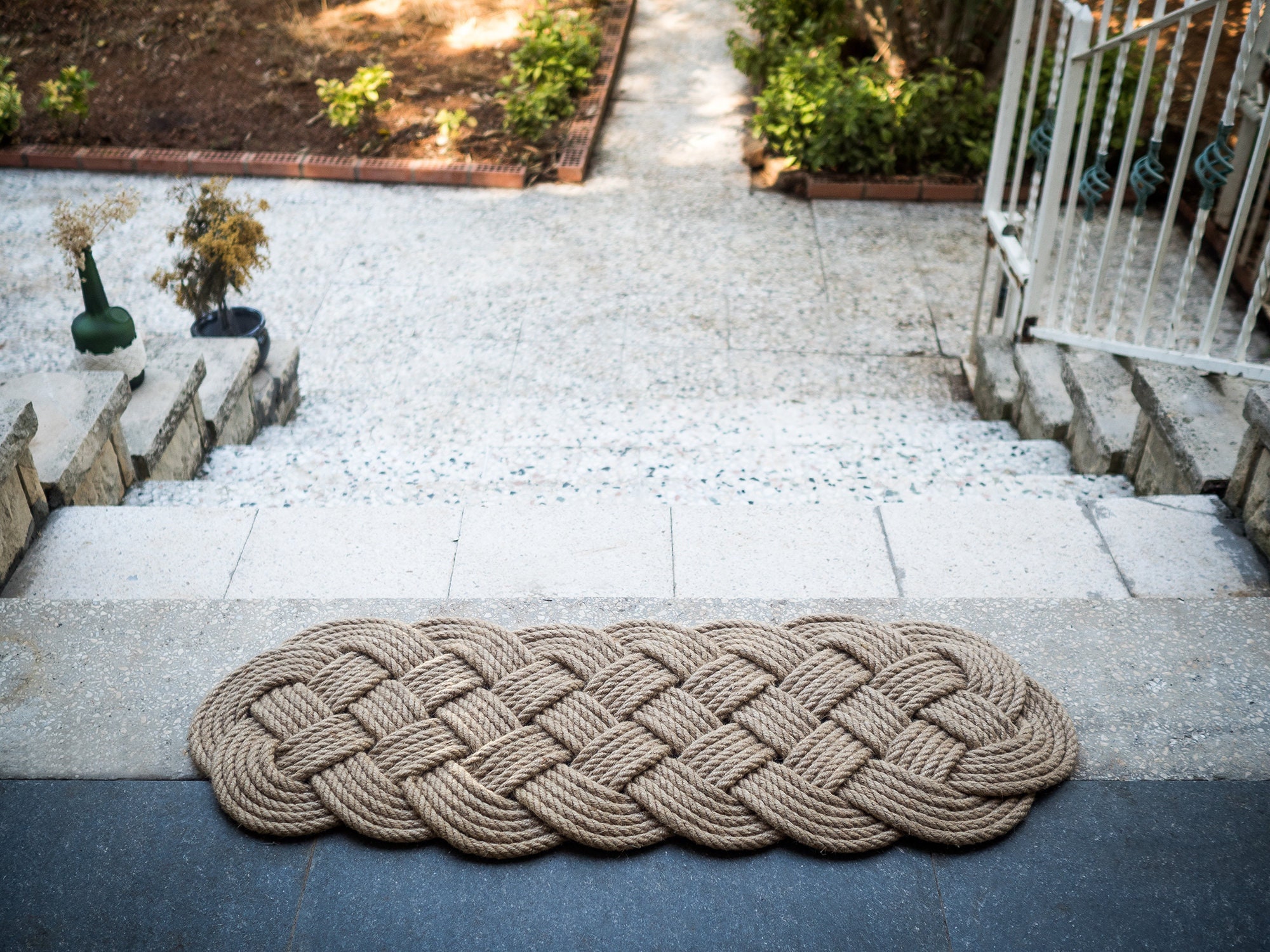 Authentic Ocean Mat | Nautical Rope Doormat | Coastal Decor Rug. - Etsy