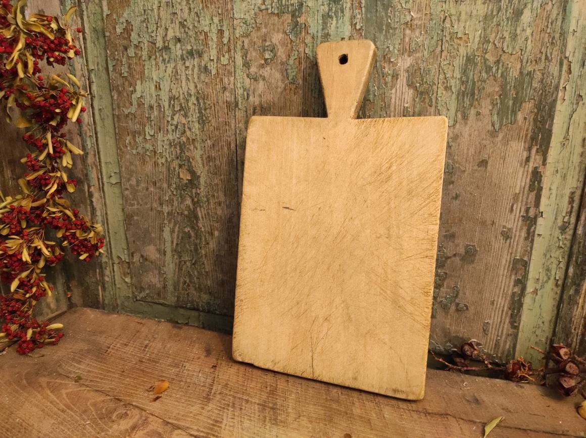 Planche à Découper en Bois Vintage Français