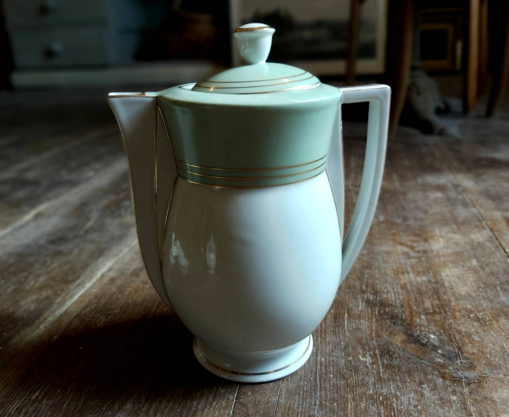 Beautiful Vintage French Coffee Set From Limoges Lanternier Etsy