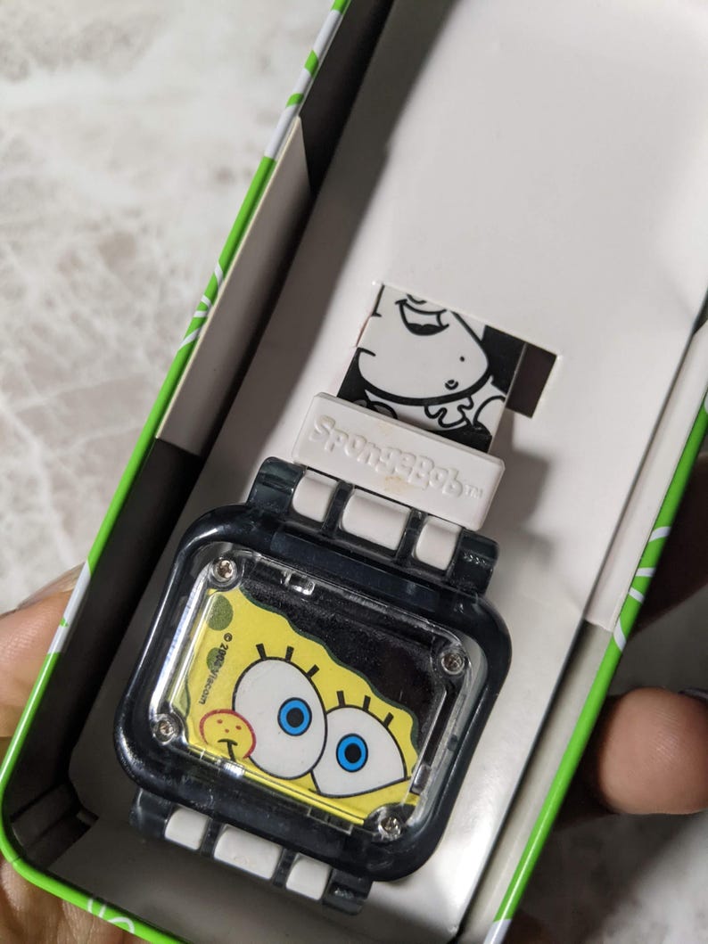 New 2004 Vintage Burger King Spongebob Watch and Case - Etsy