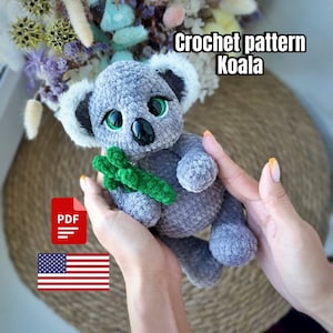 Crochet pattern Koala