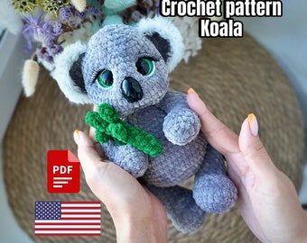 Crochet pattern Koala