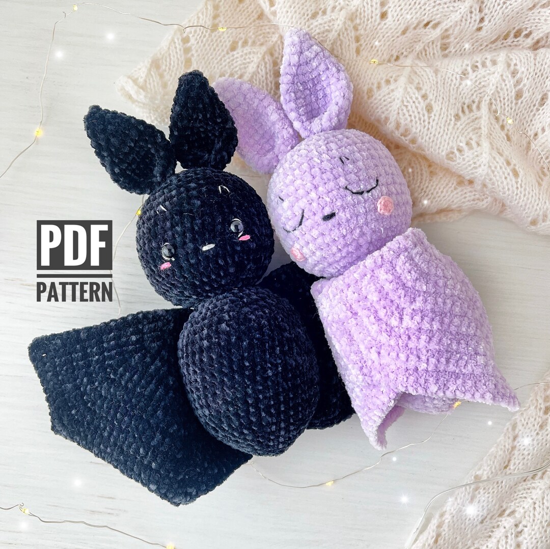 Bat Crochet Pattern, Bat Plush Amigurumi Pattern, Halloween Amigurumi ...