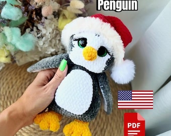Crochet pattern penguin