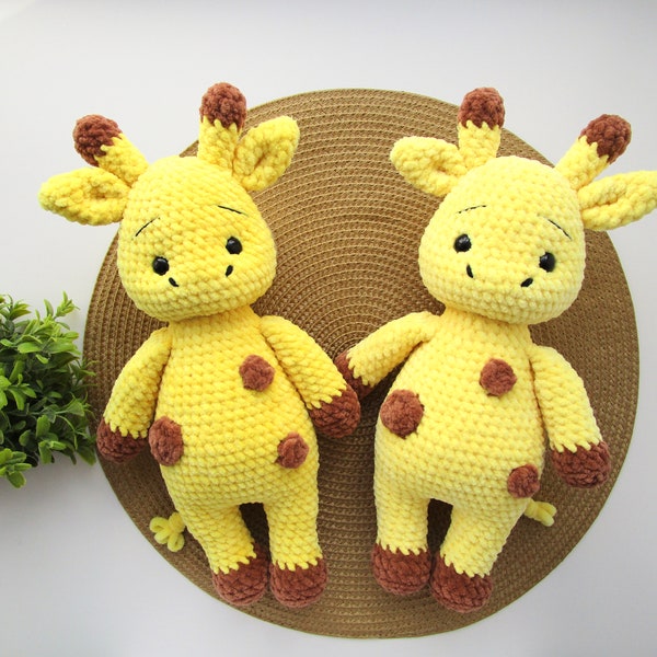 EASY CROCHET Pattern Giraffe, Amigurumi tutorial, diy easter decor, giraffe tutorial, DIY crochet toys, gift giraffe (in Eng)