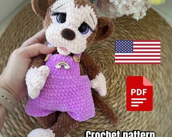 Crochet pattern Monkey