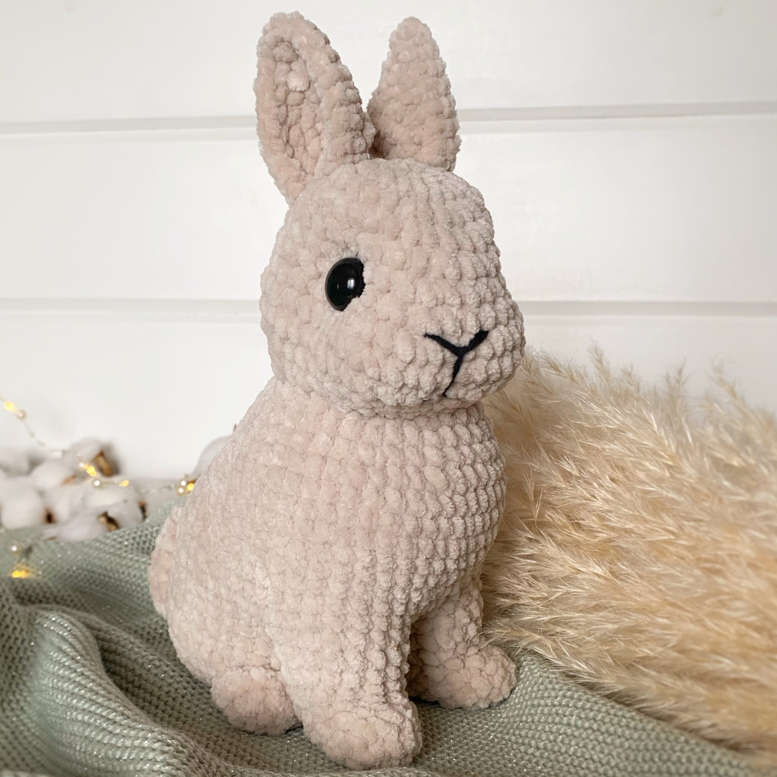 Crochet Pattern Realistic Mini Bunny Rabbit Amigurumi English PDF ...