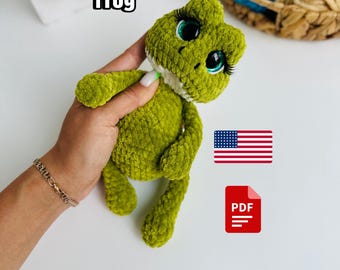 Crochet pattern Frog
