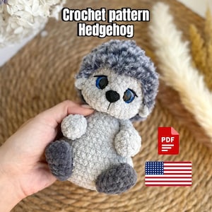 Crochet pattern Hedgehog