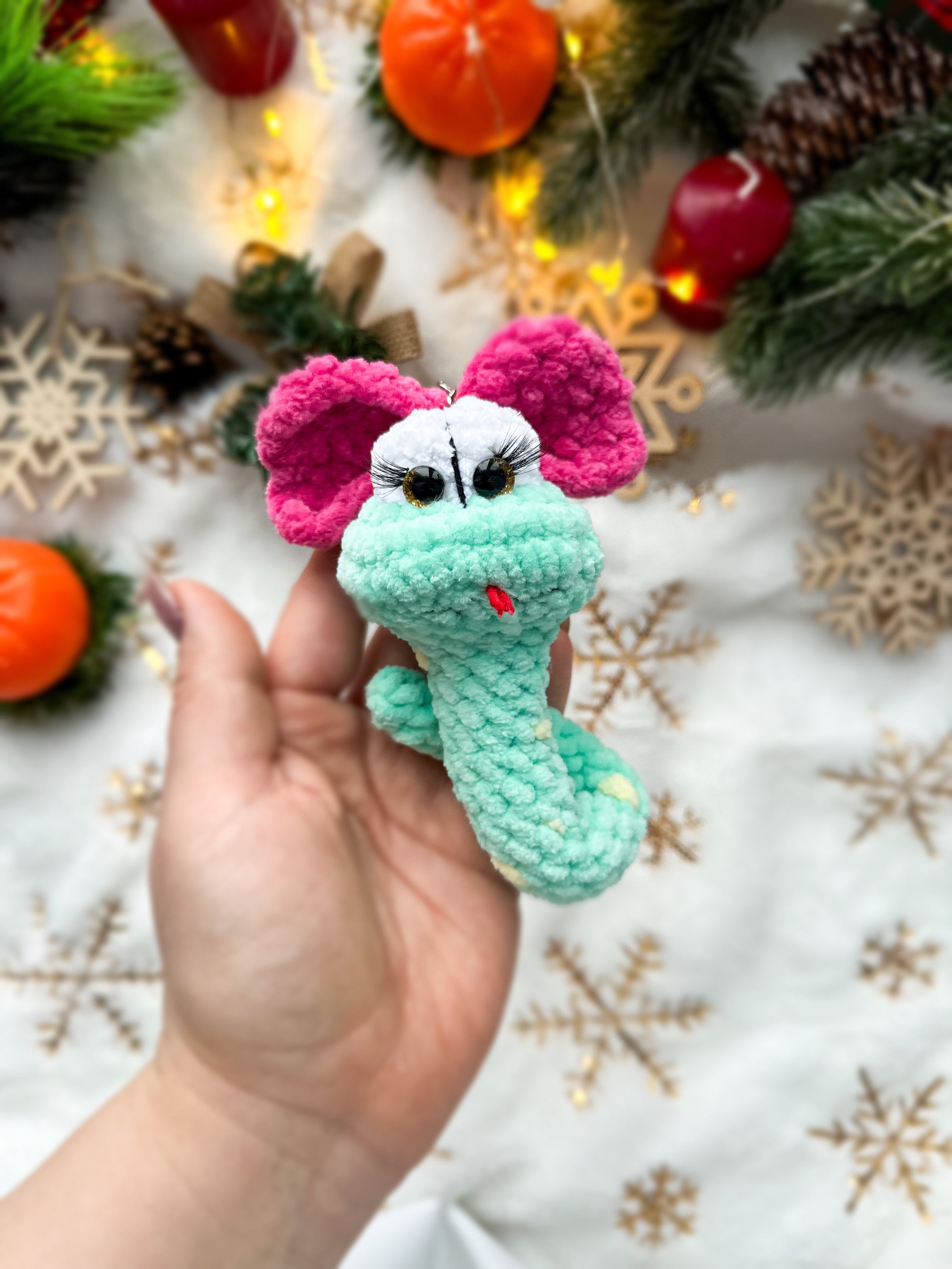 Snake Mini Pattern Crochet Pattern “mini Snake