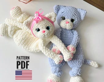 Crochet pattern kittens for hugs.
