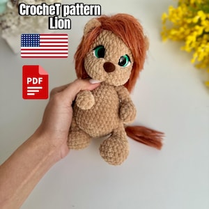Crochet pattern Lion