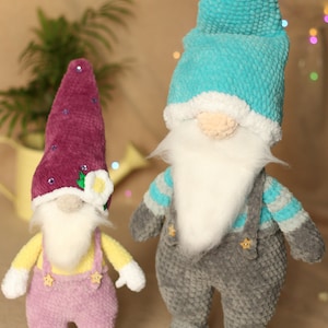 Crochet pattern “Scandinavian dwarf&quot;, Pattern in English