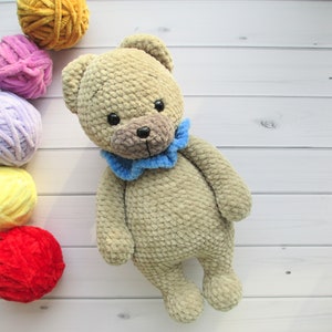 CROCHET Pattern bear, Amigurumi pattern, Valentine’s day tutorial, Bear toy tutorial, DIY Bear, Bear instructions, Easter gift pattern
