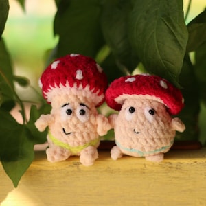 Crochet pattern “Mushroom&quot;, Pattern in English