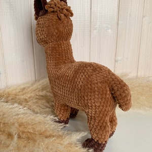 Crochet Alpaca Llama Pattern Realistic PDF Tutorial image 6