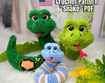 Crochet Pattern Snake