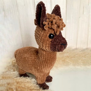 Crochet Alpaca Llama Pattern Realistic PDF Tutorial image 3