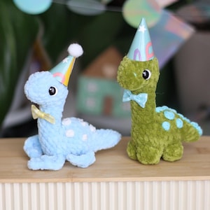 Crochet patterns Diplodocus and Plesiosaurus