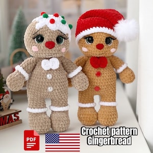 Crochet pattern Gingerbread