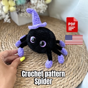 Crochet pattern Spider