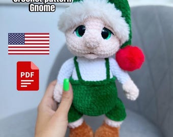 Crochet pattern Gnome