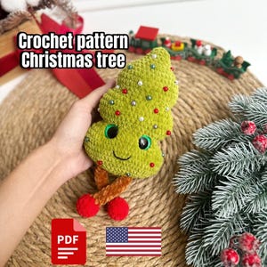 Crochet pattern Christmas tree