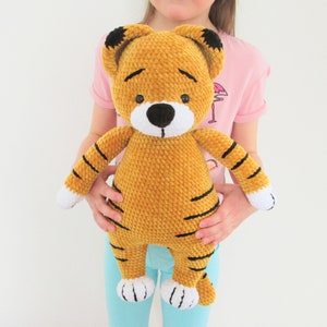 CROCHET PATTERN tiger, Amigurumi tutorial, tiger toy, DIY tiger, tiger instructions, symbol of the new year,Valentine’s day tutorial