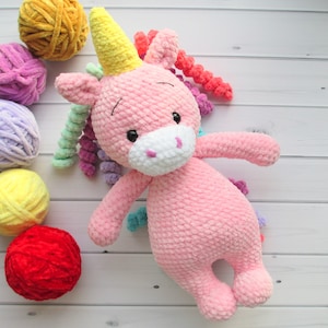 UNICORN CROCHET Pattern, Amigurumi pattern, easter toy tutorial, valentine’s gift , Unicorn tutorial, DIY, instructions Unicorn (in Eng)
