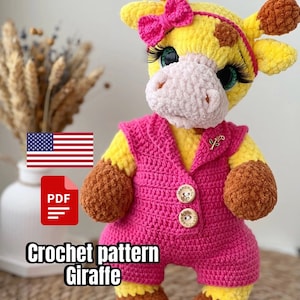 Crochet pattern Giraffes