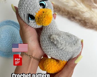 Crochet pattern Goose
